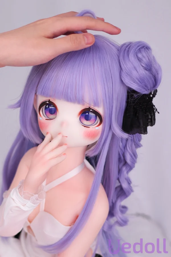 紫の髪 ダッチワイフ人形 紫の髪